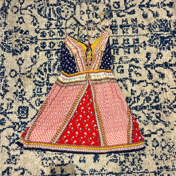 Aqua Boho Dress - Picture 2 of 3